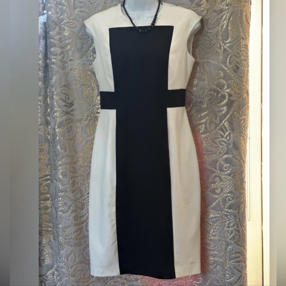 ✨ Calvin Klein Colorblock Sheath Dress | Color block |Size 2 ✨